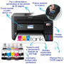 Epson EcoTank ET-4800 stampante multifunzione inkjet 4-in-1 A4, serbatoi ricaricabili alta capacità, 4 flaconi inclusi pari a