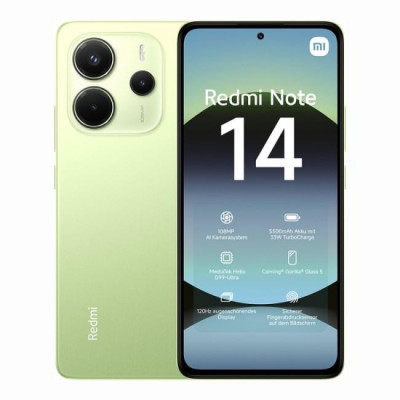 Smartphone Redmi 14 6+128Gb Lime Green Verde 4G Dual Sim