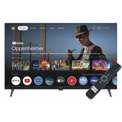 Tv Led 32" Qt32Hgf9A Hd Smart Google Tv Wifi Dvb-T2