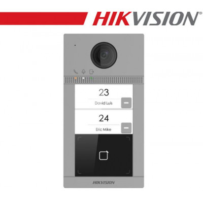 Hikvision 2 Buttons Metal Villa Door Station - DS-KV8213-WME1(C)