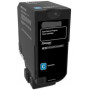 Ciano compatible para Lexmark CS531/632/CX532/635-2K