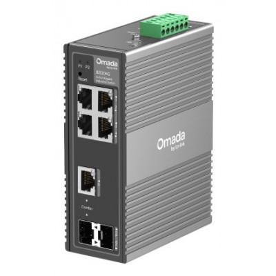 TP-Link Omada IES206G switch di rete Gestito Gigabit Ethernet (10 100 1000) Nero