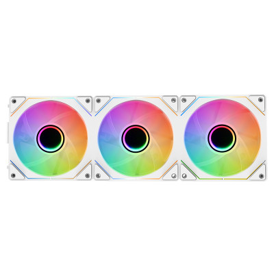 itek INFINITY Case per computer Ventilatore 12 cm Bianco