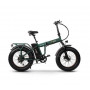Bici Elettrica Con Pedalata Assistita Fat Bike Skyjet 20" Nitro - 250W - Verde