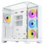 Case Gaming Dark Cave Pano - No Alimentatore - Argb Fan - Bianco (Itgcadcpaw)