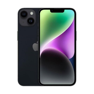 Smartphone Iphone 14 256Gb Nero Midnight - Ricondizionato - Gar. 6 Mesi - Grado A