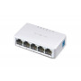 Hub Switch Rete 5 Porte 10/100 Ms-Ms105