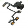 Connettore Audio Jack con cavo flex per iPhone 4 Bianco