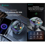 Vivavoce e Carica 30W per auto FM Bluetooth 5.3 con lettore Mp3 e Pendrive
