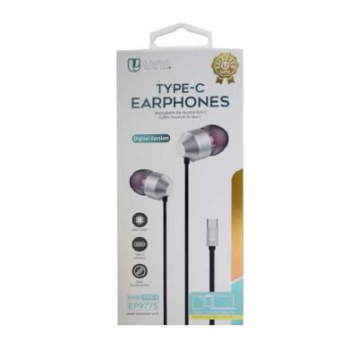 Auricolari Usb Type-C (Ep 9975S) Silver