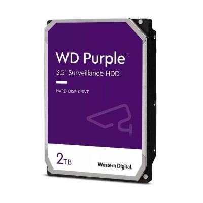 Hard Disk Purple 2 Tb Sata 3 3.5" (Wd23Purz) Ricondizionato