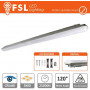 Plafoniera Stagna 36W - 4000K 3100LM 120º 1198x85x66mm IP65