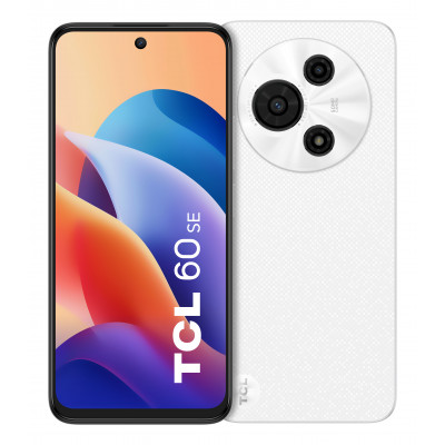 TCL 60 SE 16,9 cm (6.67") Doppia SIM Android 15 4G USB tipo-C 8 GB 512 GB 5200 mAh Bianco