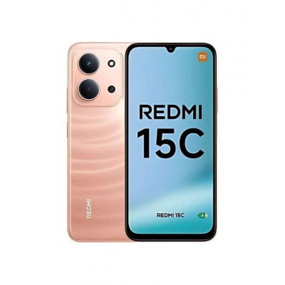 Smartphone Redmi 15C 4+256Gb Twilight Orange Arancio 4G Dual Sim