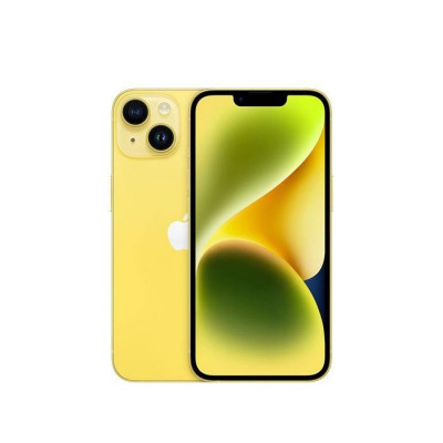 Smartphone Iphone 14 256Gb Giallo - Ricondizionato - Gar. 6 Mesi - Grado A