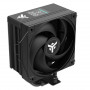 Ventola Dissipatore Ad Aria Icy-4Hat Skt Universale 12Cm Nero