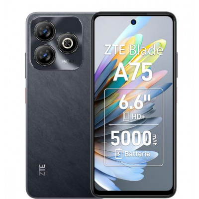 ZTE Blade A75 4GB/128GB Diamond Black-WINDTRE