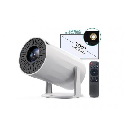 Videoproiettore Prj 5000 Con Schermo 100 Pollici