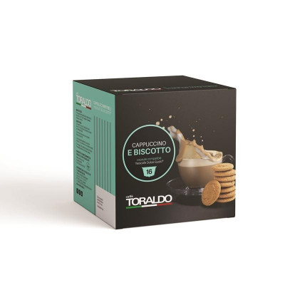 Capsule Cappuccino / Biscotto Compatibile Dolce Gusto 16 Pz (303081)
