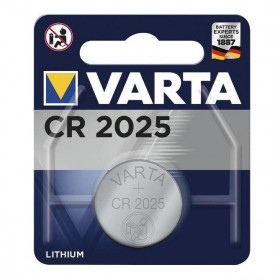 Batteria Bottone Cr2025 3V Litio - 1Pz Batteria Bottone Cr2025 3V Litio - 1Pz