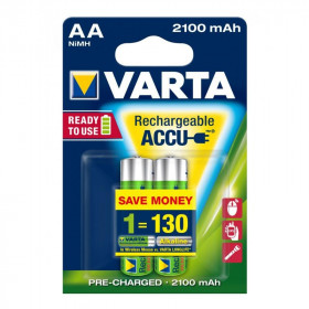 Batterie Ricaricabili Stilo Aa 2100Mah Conf. 2Pz Batterie Ricaricabili Stilo Aa 2100Mah Conf. 2Pz