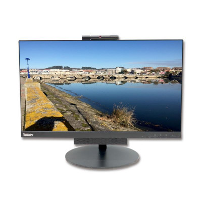 Pc Thinkcentre M910Q Tiny In One 24" Intel Core I5-8 Gen. 4Gb 128Gb Ssd Windows Coa - Ricondizionato - Gar. 6 Mesi