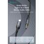 Cavo Audio da Tipo-C a Jack 3.5mm lunghezza 1 mt