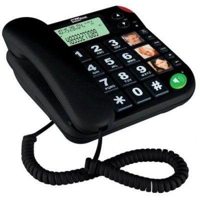 Telefono Fisso MAXCOM KXT480 Nero