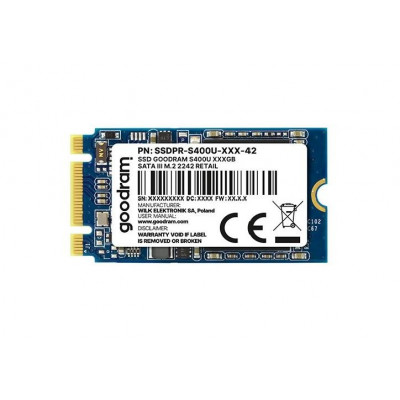 Hard Disk Ssd 240Gb S400U M.2 2242 (Ssd-S400U-240-4)