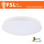 Plafoniera LED 18W Ø312*82mm - 3 in 1 CCT (3000-4000-6500K)