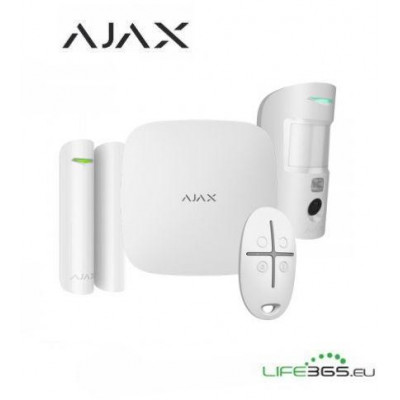 Ajax StarterKit Cam HDR white Wi-Fi / 2G / Ethernet