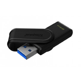 Pen Drive 64Gb Datatraveler Exodia S Usb 3.2 Gen1 Nero/Nero (Dtxs/64Gb)