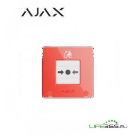 Ajax EN54 Manual Call Point - Pulsante manuale antincendio (Rosso)