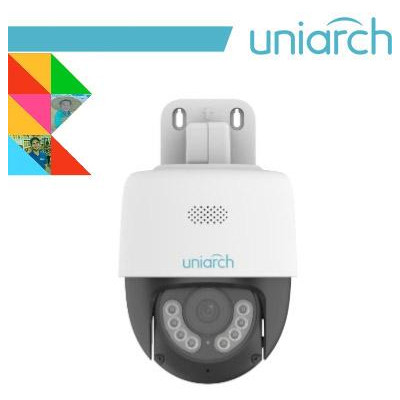 3MP Uniarch IPCamera, Pan Tilt, 360 gradi, Audio, Dual Light Varifocale