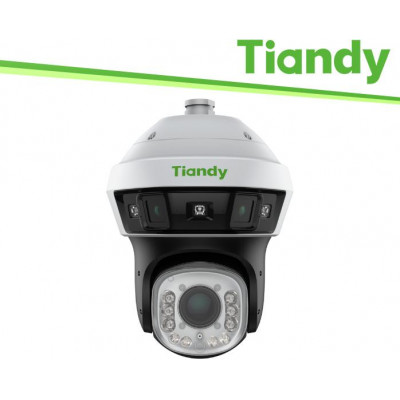 Tiandy Telecamera PTZ 6MP+4MP 25X IP66 - TC-H366V Spec:4MP/25X/IW/E/A/2.8mm