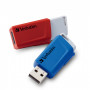 Verbatim Store 'n' Click - Memoria USB 3.2 GEN1 - 2x32 GB - Rosso Blu
