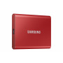 Samsung Portable SSD T7 500 GB USB tipo-C 3.2 Gen 2 (3.1 Gen 2) Rosso