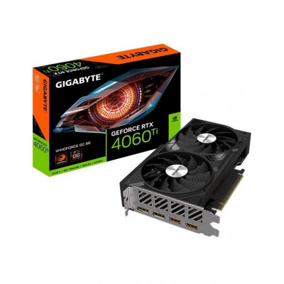 Scheda Video Geforce Rtx 4060 Ti Windforce Oc 8 Gb (Gv-N406Twf2Oc-8Gd)