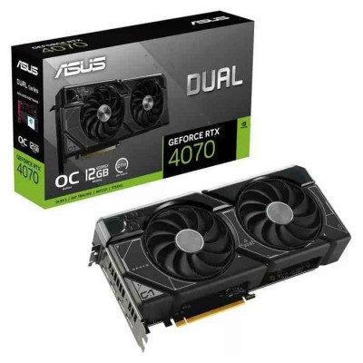 Scheda Video Geforce Rtx 4070 Dual Oc 12Gb (90Yv0Iz2-M0Na00)