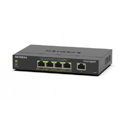 Switch Rete 5 Porte 10/100/1000 Gs305Epp-100Pes Poe