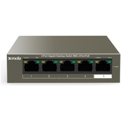 Switch Rete 5 Porte 10/100/1000 Teg1105P-4-63W Poe