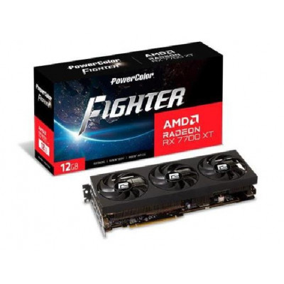 Scheda Video Radeon Fighter Rx 7700Xt 12G-F/Oc 12Gb