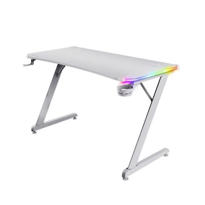 Scrivania Da Gioco Per Computer Gxt 709W Luminus Desk Rgb (25328)